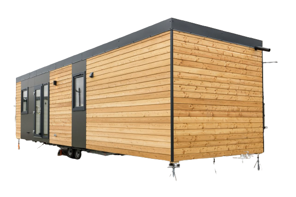 Mobilheime Fassade